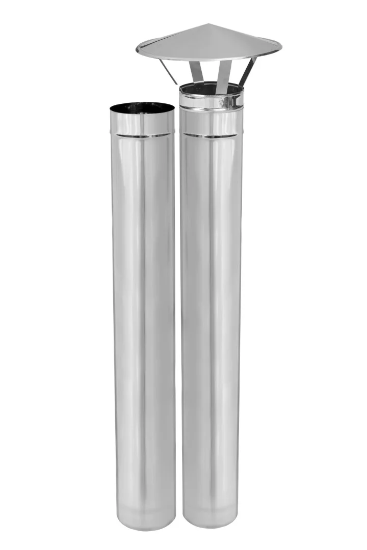 Hot Tub Flue with Guard