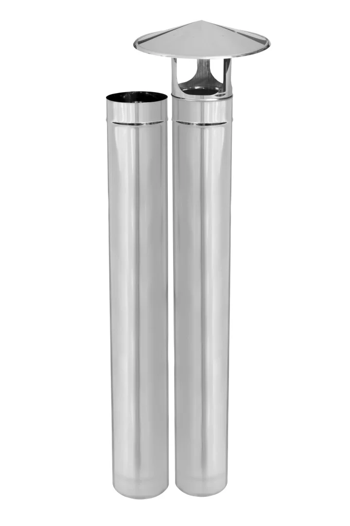 Hot Tub Flue with Guard